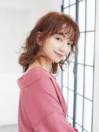 セミロング 倉橋 俊輔のヘアスタイル