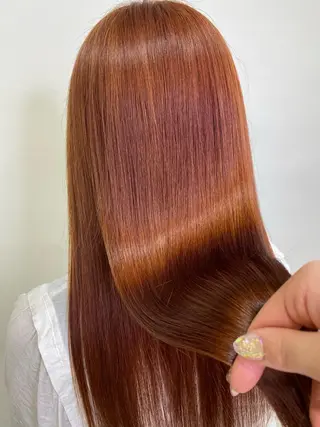ロング カラー ヘアアレンジ TSUNA 🌙 Lim 五反田のマツエク・マツパデザイン