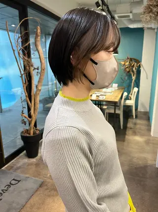 ショート 宮腰 瑠果のヘアスタイル