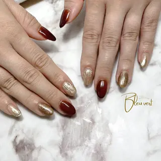 ネイル Nailsalon Bleu vertのネイルデザイン