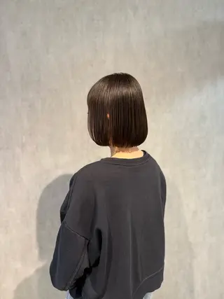 ショート パーマ テラモト カズヨシのヘアスタイル