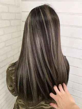 ロング 穐田 司樹のヘアスタイル