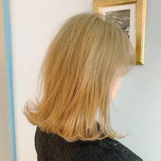 ミディアム カラー パーマ ヘアアレンジ 名古屋で1番ボブが上 手い美容師/杉原碧仁のヘアスタイル