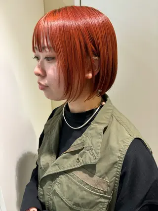 ショート カラー ヘアアレンジ 💟Opus // Mizuki🐕のヘアスタイル