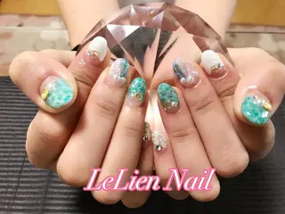 ネイル モチの良さ◉ フィルインネイル♡のネイルデザイン