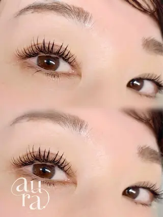 マツエク・マツパ aura. Natsumiのマツエク・マツパデザイン