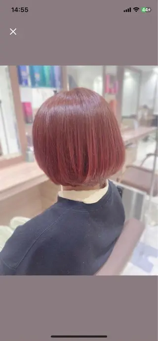 ミディアム 小平 悠人のヘアスタイル