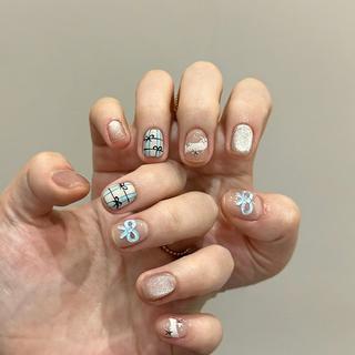ネイル By moonネイル 🌷ワンホン/韓国風のネイルデザイン