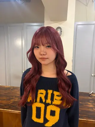 ミディアム カラー 🤩噂のMr.髪ポジ ティブ®️yu🤩のヘアスタイル