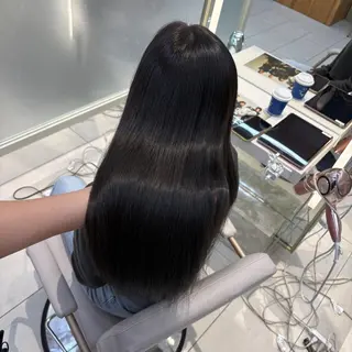 セミロング カラー Hina🫧透明感 /上品/モテ🫧のヘアスタイル