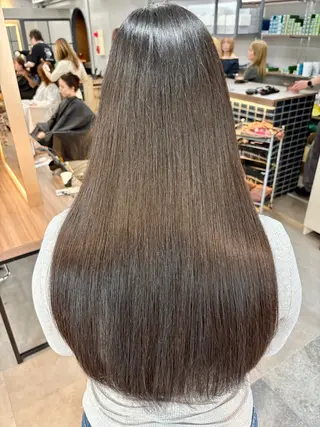 ロング 💎艶髪/縮毛特化 世麗💎のヘアスタイル