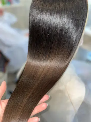 ロング 韓国ヘア🤍髪質改善 🇰🇷AKANEのヘアスタイル