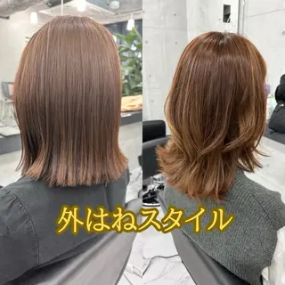 ミディアム Endearing 🌟銀座のヘアスタイル