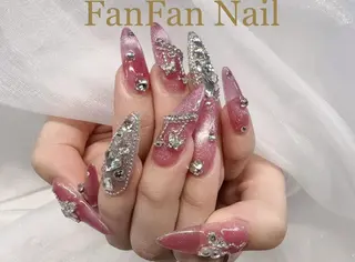 ネイル FanFan 長さ出し専門のネイルデザイン
