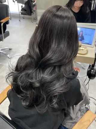 ロング カラー HAZUKI/ SOYON土橋二号店のヘアスタイル