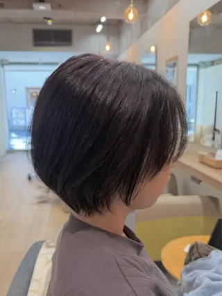 ショート カラー 🎀ひがしはるな/美 髪矯正/艶カラー🎀のヘアスタイル
