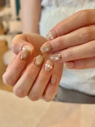 ショート モデル様募集用🌿 maiのネイルデザイン