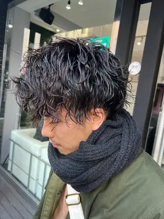 パーマ メンズ ルジャルダン葛西 NAOのヘアスタイル