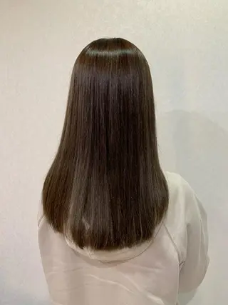 ロング 平山 達也のヘアスタイル