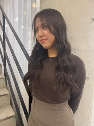ロング ta k k e yuのヘアスタイル