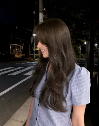 カラー 川口 琴音のヘアスタイル