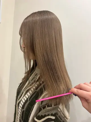 セミロング hair&eye🎀 /momoKaのヘアスタイル
