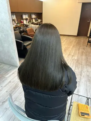 ロング カラー なぎは/似合わせ・ ナチュラルカラーのヘアスタイル