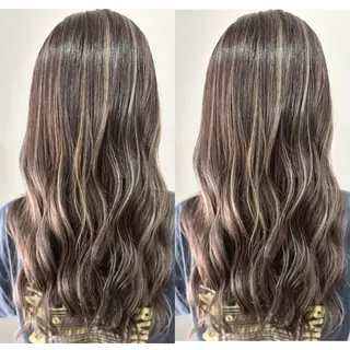ロング カラー 切っぱなし💇‍♀️ イヤリング🎨龍之介のヘアスタイル