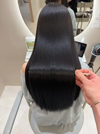 ロング 【ブリーチ矯正◎】 【髪質改善矯正】のヘアスタイル