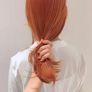 セミロング カラー ヘアアレンジ 天神レイヤーカット No.1💖マユカのヘアスタイル