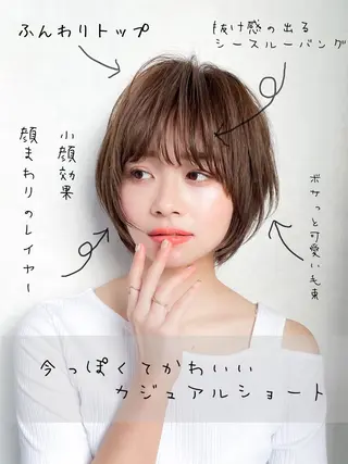 ショート ひがし まさし JYUNESU副代表のヘアスタイル