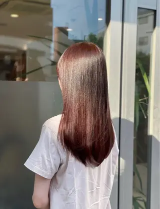 ロング パーマ 【メンズパーマ✨️ 髪質改善矯正】岩城のヘアスタイル