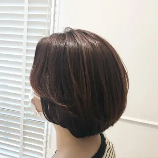 セミロング カラー ヘアアレンジ ✨🌿大人可愛い愛さ れhair🌿✨松本のヘアスタイル