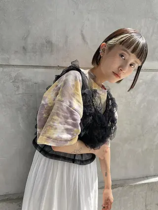 ショート 一ノ瀬 暁のヘアスタイル