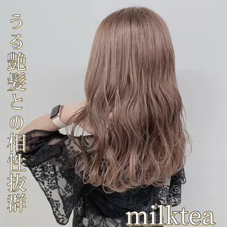 ロング カラー ヘアアレンジ キッズ ダブルカラー｜ なおき｜池袋美容師のヘアスタイル