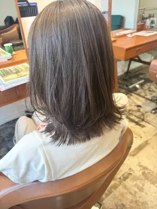 ミディアム ma koのヘアスタイル