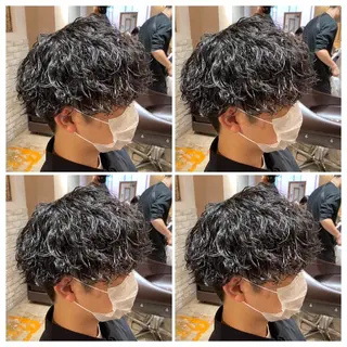 パーマ メンズ メンズパーマ特化 望月謙二郎のヘアスタイル