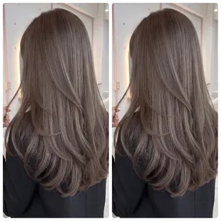 ロング ✨顔周りで垢抜け🦋 韓国レイヤー✨北千住のヘアスタイル