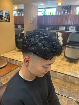 ショート パーマ メンズ 💈LGC💈 SANAのヘアスタイル