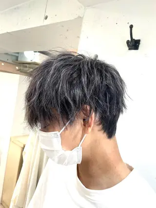 ショート カラー メンズ カラーが上手い 辻悠月のヘアスタイル