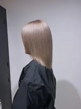 ミディアム ⠀ hinaのヘアスタイル