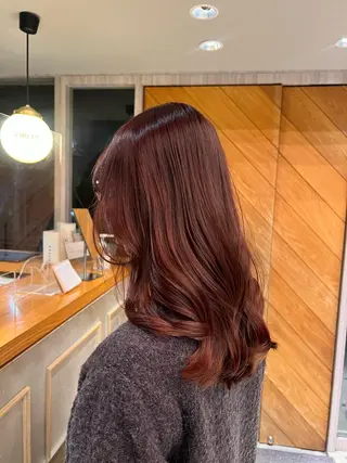 カラー 似合わせカット /宮本セナのヘアスタイル