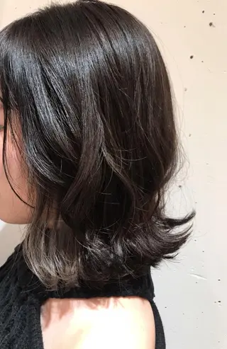 ミディアム カラー ご新規様限定 透明感カラーKANAのヘアスタイル