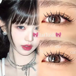 マツエク・マツパ 大阪福島🎀るのん 韓国束感マツエク🧁のマツエク・マツパデザイン