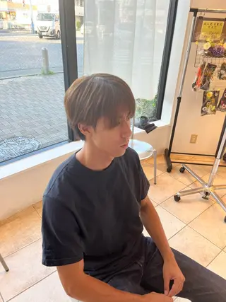 ショート メンズ 【メンズカット】 ✂️モデル募 市村のヘアスタイル