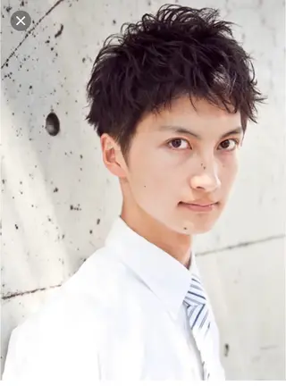 ショート メンズ 羽鳥 美穂のヘアスタイル