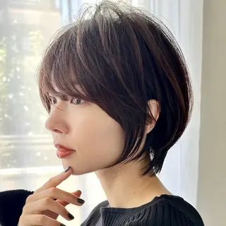 ショート 朝ラク/大人ショート /銀座/若狭真央のヘアスタイル