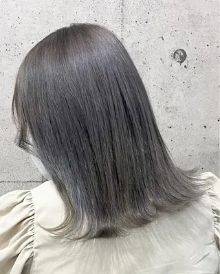 ミディアム 今原 朱理のヘアスタイル