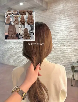 ロング ひ な た⌇ elto 四条烏丸のヘアスタイル