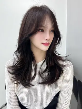カラー ロング 髪質改善・縮毛矯正 💎ASUKAのヘアスタイル